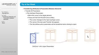 Transferring Attributes and Parameters Between Elements