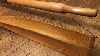 Wooden Oars: How to varnish with Epifanes and oil with Deks Olje D1