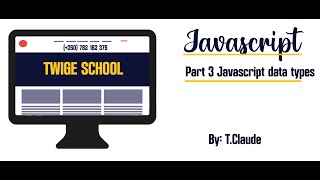 Part 3 Javascript data types