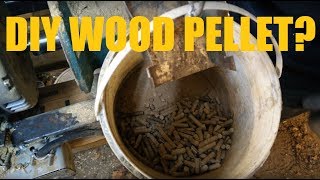 DIY Wood Pellet Machine for Pellet Stove