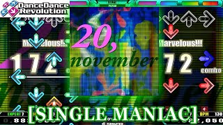 【DDR 2nd CLUB ver.】 20,november [SINGLE MANIAC] 譜面確認＋Clap