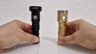 Manker MC13II SBT90.2 - Emisar D1V2 SBT90.2 turbo comparison