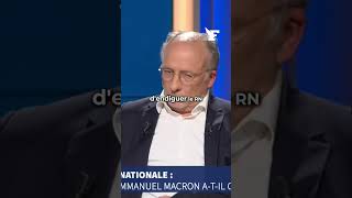 Dissolution: «Emmanuel Macron ne supporte pas d'avoir perdu» #shorts