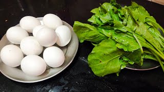 ಮೊಟ್ಟೆ ಪಾಲಕ್ ಸ್ಪೆಷಲ್ /Egg palak special