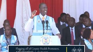 WUEEH! PRESIDENT RUTO HECKLED BY KENYANS AT UHURU PARK OVER THE COST OF LIVING