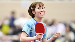 【プレイバック】女子3-4位決定戦 大藤沙月 vs 平野美宇｜第5回パリ五輪日本代表選考会