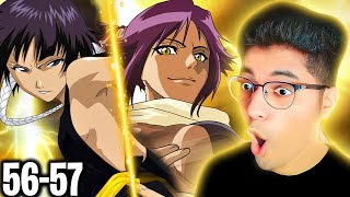 YORUICHI vs SOI FON! Bleach Episode 56-57 REACTION! (FULL FIGHT)