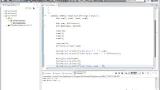 Mastering Java Programming(Section 13 -Basic Arithmetic with Integer Variables)
