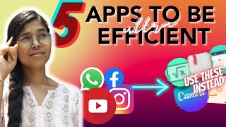 Stop Being Unproductive! - Use these 5 apps instead 🕖