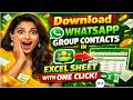 How to Export or Download WhatsApp Group Contacts to Excel