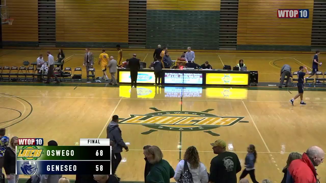 Basketball: Oswego Vs. Geneseo - YouTube