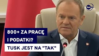 800+ dla imigrantów, o ile pracują i płacą podatki? Tusk popiera pomysł Trzaskowskiego @TVN24