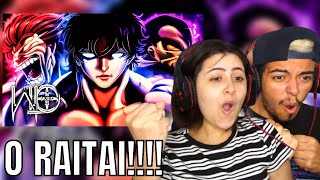 (O RAITAAAI!!! 🔥😱) REACT WLO - Torneio Raitai [ Baki The Grapper ] | CASALZINHO