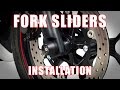 How to install Womet-Tech Fork Sliders on a 2015+ Yamaha YZF-R3 by TST Industries