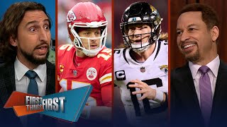 Patrick Mahomes leads Chiefs past Jaguars, advance to AFC title game | NFL | FIRST THINGS FIRST