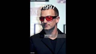 Evolution of Bono #Bono #Evolution #U2 #rocknroll