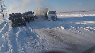 Зимник на Ванкор 6×6 БАТЫР Пробивают дорогу Вездеход 65225 💪