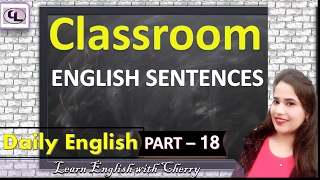 How To Talk In English With Students - PART 18 - CLASSROOM ENGLISH FOR TEACHERS AND STUDENTS