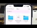 How To UnZip Files on iPhone iOS 17