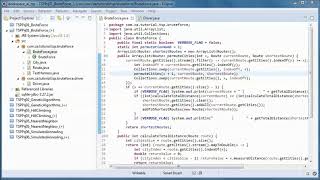 TSP + Brute Force Algorithm + SQLite DB + JAVA