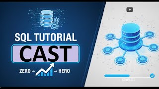 CAST Function in SQL | Explain about SQL CAST function | SQL Tutorial | CAST() in SQL | In 3 minutes