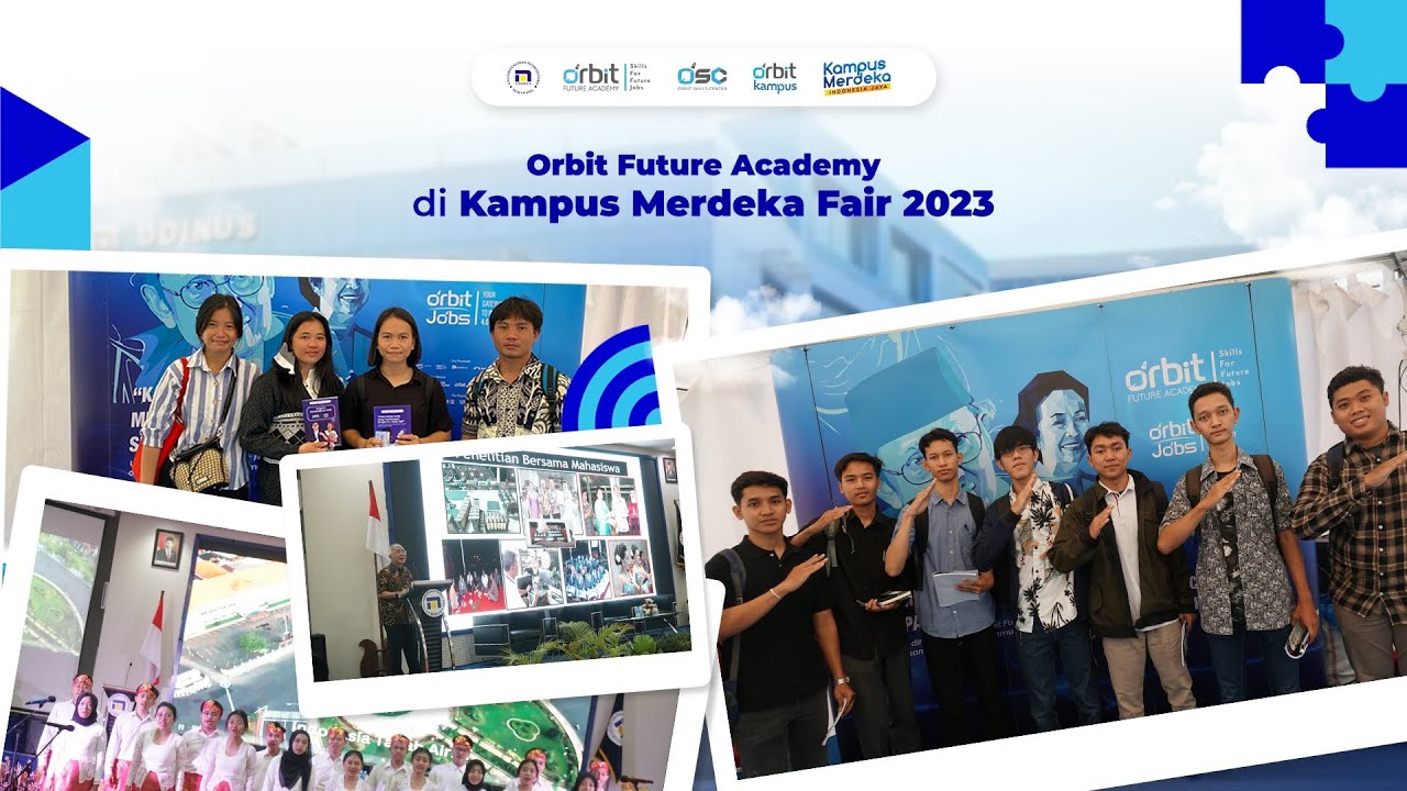 Kampus Merdeka Fair Semarang Bersama Orbit Future Academy - YouTube