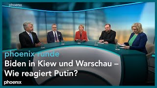 #phoenixrunde: Biden in Kiew und Warschau – Wie reagiert Putin?
