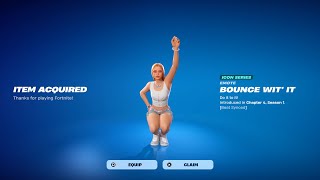 How To Get Bounce with It Emote FREE in Fortnite! (Unlocked Bounce with It Emote)