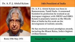 Indian Presidents, Presidents of India, List of Indian Presidents