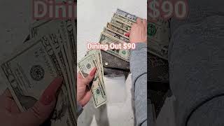 ASMR Weekly Wallet Cash Stuffing #money #budget #luxury #lifestyle #fyp #fy #asmr #asmrsounds #goals