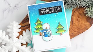 Creating a Clean \u0026 Simple Winter-Themed Card