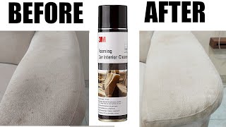 3M Foaming Car Interior Cleaner to clean Fabric Upholstery Sofa