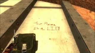 |Black Mesa:Source| The Pizza is a Lie Easter Egg