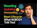 React Lifecycle Explained in 2  Minutes – Mounting, Updating, Unmounting (You’ll Never Forget This)