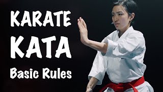 [KARATE Rules] Basics of Karate KATA