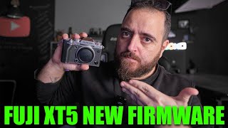 I'm done with Fujifilm | New fuji XT5 firmware 4.10 :(