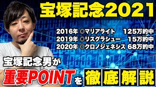 【宝塚記念2021】過去5年で3回的中の宝塚記念男が重要傾向を徹底解説！【競馬】