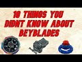 10 Things You Didn’t Know About Beyblades!  MFB Tips and Tricks!