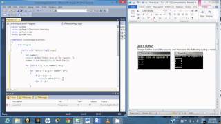 Creating a square using Nested Loops)