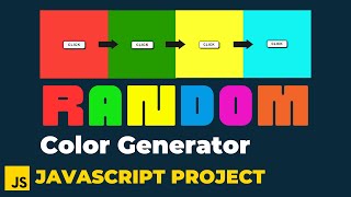 Random Color Generator using Javascript | JS Tutorial| Javascript Project