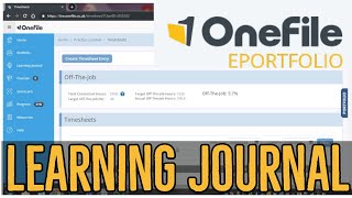 OneFile - Learning Journal