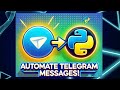 Automate Telegram Messaging with Python | Bot Token + Group Messages
