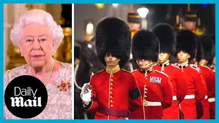 Queen Elizabeth II's procession: Troops stage early-morning rehearsal