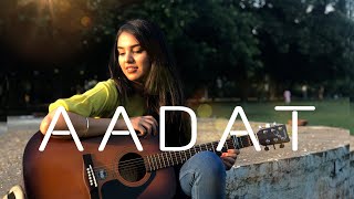 AADAT 🍂 | Female Guitar cover | Ravneet Rabab