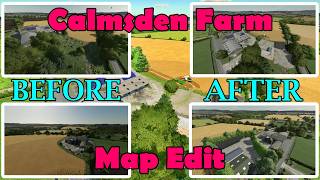 CALMSDEN FARM BUILD 2024 | FS22 GAMEPLAY | MAP MODDING | FS22 (Timelaps)