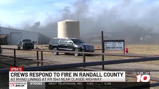 Cause of Thursday afternoon fire in Randall County under investigation