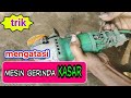 trik mengatasi suara kasar mesin gerinda tangan.|| servis mesin gerinda.|| #tips #welding #tricks