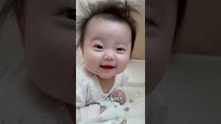 我家的粘人精，见不到妈妈就哭娃娃😂😂 #cute