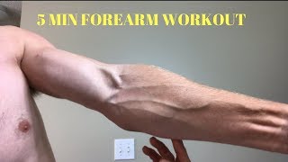 5 minute forearm workout at home