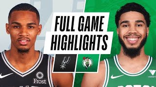 SPURS at CELTICS | FULL GAME HIGHLIGHTS | April 30, 2021